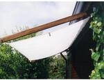 Floracord Vierecksonnensegel Elfenbein 330 cm x 200 cm
