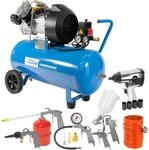 G&uuml;de Kompressor-Set 400/10/50 DG 15-teilig