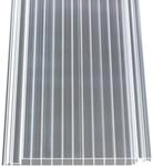 PC Hohlkammerpaneele Easy-click plus 1,6 cm Transparent 200 cm x 20 cm