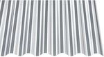Acryl-Profilplatte Sinus 76/18 glatt Transparent 300 cm x 104,5 cm