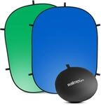 Walimex pro 2 in 1 Falthintergrund 150x210cm Fotohintergrund Hintergrund Studio