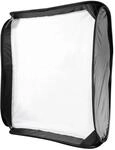 Walimex Pro Magic Softbox 60X60X40Cm Lichtformer 360&deg; Mit Blitzhalterung Studio