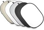 Walimex Pro 5In1 Faltreflektor Set 168X102X2Cm Reflektor Lichtreflektor Foto