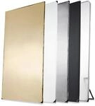 Walimex Pro 5-In-1 Reflektor 100X200Cm Fotografie 5 Farben Diffusor Fotostudio
