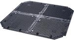 Garantie Bodengitter f. Thermo/ Eco-King 400, Schwarz