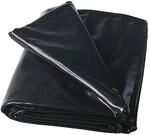 Heissner PVC Teichfolie 0,5 mm St&auml;rke 8 m x 6 m Schwarz