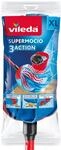 Vileda Wischmopp SuperMocio 3xAction Velour mit Stiel