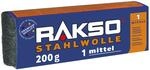 RAKSO Stahlwolle Banderole Sorte 1 Mittel 1 x 200g