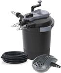 Heissner Druckfilter-Set FPU 10000 mit UVC-Kl&auml;rer f&uuml;r Teiche bis 10.000,
