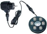 Heissner Aqua Light LED 9-fach LED-Ring Wei&szlig;