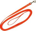 Heim Hunde-Suchleine BioThane Breite 13 mm L&auml;nge 10 m Leuchtorange