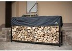 ShelterLogic Kaminholzregal mit Wetterschutz 239 cm x 36 cm