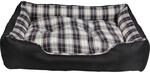 Heim Hunde-und Katzenbett mit herausnehmbarem Kissen 61 cm x 48 cm x 18 cm