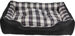 Heim Hunde-und Katzenbett mit herausnehmbarem Kissen 75 cm x 58 cm x 19 cm