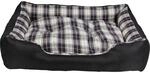 Heim Hunde-und Katzenbett mit herausnehmbarem Kissen 90 cm x 70 cm x 20 cm