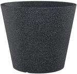 Scheurich Pflanzgef&auml;&szlig; Coneo &Oslash; 39 cm Schwarz Granit