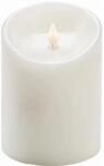 Konstsmide LED Echwachskerze 3D Flamme H&ouml;he 14 cm Timer