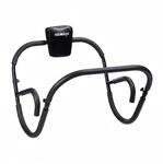 Relaxdays Bauchtrainer AB Roller Metall Gepolstert Klappbar 66 cm x 70 cm x 70 cm 3