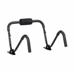 Relaxdays Bauchtrainer AB Roller Metall mit Standfu&szlig; 50 cm x 60 cm x 50 cm 1,8 kg