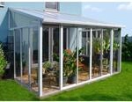 Palram - Canopia SanRemo 3 x 4.25 Wintergarten Wei&szlig;