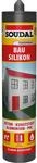 Soudal Bau Silikon Wei&szlig; 300 ml
