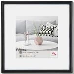 walther design Galeria Kunststoff Bilderrahmen 20x20 cm Schwarz