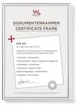 walther design New Lifestyle Kunststoff Bilderrahmen 21x29,7 cm Silber KV130S