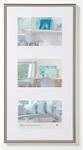 walther design New Lifestyle Galerie Kunststoffbilderrahmen 3x 10x15 cm Stahl KV315D