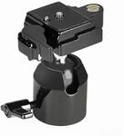 Walimex Ft-002H Pro-Kugelkopf Stativkopf Mit Schnellwechselplatte Einbeinstativ