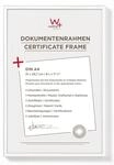 walther design New Lifestyle Kunststoff Bilderrahmen 21x29,7 cm KV130W