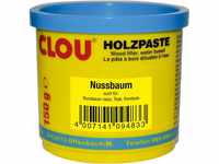 Clou Holzpaste wasserverdünnbar Nussbaum 150 g