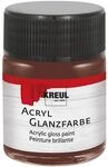 Kreul Acryl Farbe Gl&auml;nzend Dunkelbraun 50 ml