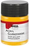 Kreul Acryl Farbe Gl&auml;nzend Dunkelgelb 50 ml