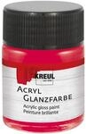 Kreul Acryl Farbe Gl&auml;nzend Dunkelrot 50 ml