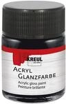 Kreul Acryl Farbe Gl&auml;nzend Schwarz 50 ml