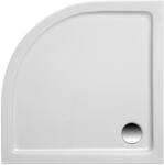 Ottofond Duschwanne Extraflach Denia Viertelkreis 90 cm x 90 cm Wei&szlig;