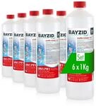 Bayzid Chlor 13% Fl&uuml;ssig f&uuml;r Pools 6 x 1kg