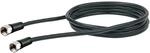 Schwaiger SAT Anschlusskabel KVCHQ15 533 Schwarz 1,5 m