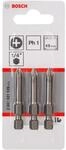 Bosch Schrauberbit Extra Hard PH1 49 mm 3 St&uuml;ck