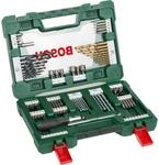 Bosch V-Line Titanium-Bohrer und Bit-Set Promoline 91-teilig