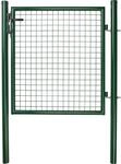 Wellengitter-Einzelt&uuml;r Gr&uuml;n 1 m x 0,75 m