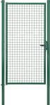 Einzeltor f&uuml;r Maschendraht- und Alberts Fix-Clip Pro-Zaun Gr&uuml;n 200 cm x 100 cm