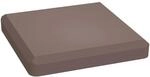 GroJa Steckzaun-Pfostenkappe Solid 10 cm x 10 cm Terra