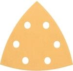 Bosch Schleifblatt Pro f&uuml;r Dreieckschleifer 93 mm 5 St&uuml;ck Korn 80