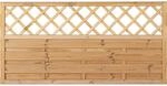 T & J Sichtschutzzaun Maxi-Massiv Ranki Gr&uuml;n 180 x 90 cm
