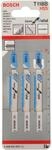 Bosch Stichs&auml;geblatt T 118 B Basic for Metal 3er-Pack