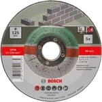 Bosch Trennscheiben-Set Gekr&ouml;pft f&uuml;r Stein 125 mm 5-teilig