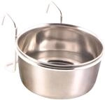 Trixie Edelstahlnapf mit Halter 300 ml/ &oslash; 9 cm