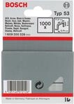 Bosch Feindrahtklammern Typ 53 f&uuml;r Tacker 1.000 St&uuml;ck 6 mm x 11,4 mm