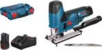 Bosch Professional Akku-Stichs&auml;ge GST 12 V-70 mit 2x 3.0 Ah Akkus in L-Boxx